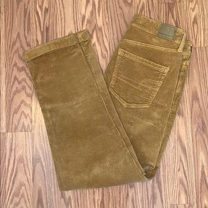 American Eagle Corduroy tan pants.